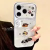 Adecuado para Funda de Teléfono iPhone 17 Cabeza de Perro Ok, Moda Tendencia para Mujeres, Protección Completa de Lente 16 Pro Max, Anti-Caídas de Dibujos Animados 15