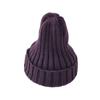 Moda Coreana Chapéu de Tricô com Placa de Luz Colorida Doce Cor Sólida Unissex Outono e Inverno Chapéu de Lã Pontudo Quente para Casal