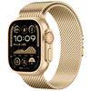 Adequado para Apple Watch11 Pulseira Magnética de Aço Milanês Paraquedas Pulseira para Apple Watch Ultra3