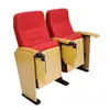 Silla escalonada de madera maciza para teatro, silla de cine con tablero de escritura, silla de fila con escalones para sala de conferencias de auditorio, disposición de asientos en el aula