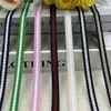 Cinta Jacquard Rayada Nueva de 1 cm para Textiles del Hogar, Bolsas, Ribetes de Sombreros, Tiras Laterales de Ropa Infantil y Accesorios de Vestimenta