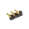 Conector Pogopin Chapado en Oro al por Mayor Paso 3.0 Pin de Resorte para Montaje en Superficie 3P Conector de Alimentación para Dispositivo Inteligente
