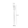 Juego de Cuchillo, Tenedor y Cuchara para Bistec de Acero Inoxidable 304 de Portugal Vajilla Occidental Transfronteriza Juego de Cuatro Piezas Hotel Cuchillo y Tenedor de Gama Alta