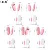 Huevo Coqueto Laile A/B/C/D/E Rosa Sakura Bolsa USB Huevo Vibrador Punto G para Mujeres Suministros al por Mayor