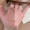 Pulseira de Zircônia Super Brilhante de Luxo Leve para Mulheres, Simples e Estilosa, Joia Versátil para Empilhar, Acessório Mini Ultra-Fino Exquisito da Moda