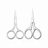 Tijeras de Bordado de Acero Inoxidable, Tijeras Multifuncionales Afiladas con Punta Redonda para Nariz, Recorte de Cejas, Punta de Corte Manual para Hilo, Tijeras de Belleza