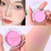 Muito Cheio ~ Paleta de Blush Coreana da Barbie Fofa para Estudantes Novo Pura Desejo Cor Única Roxo Rosa Matte Longa Duração