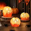 Decoraciones de calabaza para Halloween al aire libre transfronterizas, adornos, luces nocturnas, manualidades, accesorios personalizados para ambiente de fiesta
