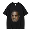 Camiseta Meme Engraçada Kanye West Masculina Estilo Hip Hop Rap Vintage