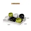 Soporte de exhibición de postres para buffet, juego de comidas frías, mesa de exhibición para pausa del té, plato de ensalada de frutas y verduras, adornos decorativos para uso comercial