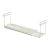Estante para gabinete de espejo estante colgante debajo del gabinete de baño estante en capas gabinete de espejo de maquillaje estante de almacenamiento interior estante colgante debajo del gabinete de espejo