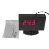 Adecuado para automóviles, camiones, excavadoras, montacargas y vehículos de construcción, voltímetro universal de 12V/24V con pantalla digital