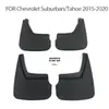 Adecuado para 15-19 Chevrolet Tach Suburban Tahoe coche neumático guardabarros protector contra salpicaduras piel baldosa