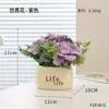 Plantas Verdes Simuladas, Árbol del Dinero de Lujo Accesible y Elegante, Adornos de Decoración para Sala de Estar Interior, Plantas Artificiales en Maceta, Paisajismo, Flores Artificiales, Plantas Biónicas