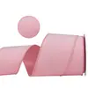 Decoración Navideña de Venta Caliente Transfronteriza Cinta con Borde de Alambre Lazo DIY Regalo Cristal Terciopelo Ultra Suave Cinta