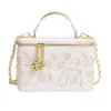 Bolso de Mujer Bordado de Alta Gama 2026, Bolso de Mano Moderno y Elegante, Bolso de Hombro y Cruzado, Bolso Caja Versátil para el Día a Día
