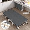 Atacado de fábrica cama dobrável de escritório de quatro dobras cama de solteiro cama simples para casa cama de acampamento cama para pausa para o almoço cama reclinável