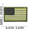 Patches de Tecido Bordados com Padrão de Bandeira Americana para Bolsas, Sapatos e Chapéus, Patches de Tecido Personalizados, Acessórios DIY Feitos à Mão