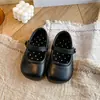 Zapatos de Cuero de Lunares para Niña, Zapatos de Princesa de Suela Suave para Bebé, Nuevo Estilo Otoño 2026, Zapatos de Suela Suave Individuales para Niñas Pequeñas, Versión Coreana
