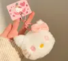 Muñeca Estrella Pequeña de Peluche Adorable con Sonido Colgante de Regalo Pequeño Llavero de Peluche Accesorio para Bolsos de Niña Venta al por Mayor