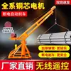 Talha Externa Personalizada para Uso Doméstico, Pequena Talha Elétrica de 1 Tonelada 220V para Construção e Reforma