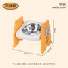 Tigela de Comida para Gatos com Altura Ajustável, Tigela Dupla de Aço Inoxidável para Gatos e Cães Pequenos, Proteção para o Pescoço, Ajuste de Altura Multi-Nível