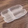 Caja de Almuerzo Desechable Compartimento Único Doble Compartimento Tres Compartimentos Múltiples Compartimentos Caja de Almuerzo Tazón para Sopa Caja de Embalaje para Llevar Comida Rápida Apta para Microondas