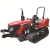 Tractor de Orugas para Uso Tanto en Inundaciones como en Sequías, Tractor de Orugas Agrícola Superpotente de Tracción en las Cuatro Ruedas Todo Terreno