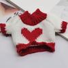 En stock venta caliente Muñeco Perro Palma peluche suéter mini ropa de punto accesorios traje de Navidad ropa en stock