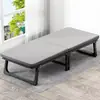 Cama plegable para un solo adulto, siesta, oficina, artefacto para siestas, cama de camping, cama de cuidado, cama de almacenamiento plegable