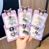 Nuevo Pasador Lateral Morado de Kuromi para Niña Pinzas para el Cabello Lindas para Niños Accesorios para el Cabello de Princesa Flequillo de Bebé Cabello Suelto