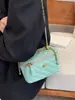 Bolso Caja Minimalista Estilo Francés Transfronterizo 2026 Inspirado en Chanel Personalizado PU Acolchado Bordado Bolso de Hombro Cruzado