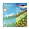 Pincel de color grueso para pintura al óleo, pincel, crayón de aceite, caja de regalo de 36 colores, color superpuesto, estudio