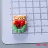 Nueva Serie de Elementos Navideños Lindos Brillantes de Dibujos Animados Accesorios de Resina DIY Funda para Teléfono Móvil Tocado Pasador Pegatina para Vaso de Agua