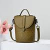Bolsa de Celular Tecida Nova do Fabricante 2025, Fashion, Leve, Mini, Versátil, Portátil, Bolsa Transversal de Ombro, Dropshipping