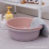 Lavabo de plástico para el hogar, palangana de pies engrosada, palangana para verduras de cocina, palangana de lavandería engrosada para niños y bebés al por mayor