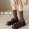 Meias Femininas Ins Tendência Versátil Estilo Japonês Cor Sólida Meia-Calça Outono e Inverno Meias de Algodão Quentes Esportivas Resistentes ao Odor Meias Largas