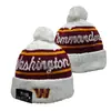 2026 Comercio Exterior Al por Mayor Nuevo Estilo Gorro de Punto con Pompón de Color Mixto, Gorro de Lana de Equipo de Fútbol, Jacquard de Doble Cara, Retro Artístico