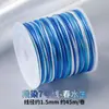 Arte 20 metros No. Cuerda para tejer nudos chinos de 5 líneas, pulsera de cuerda roja DIY, cuerda para la mano, collar, colgante, cuerda de colores, cuerda para tejer