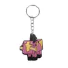 Chaveiro de Desenho Animado Minecraft Chaveiro de Plástico Macio PVC Pingente Pequeno para Bolsa Venda Quente Transfronteiriça Atacado