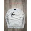 Camiseta de Manga Larga Estilo Americano Transfronteriza Europea y Americana, Top Oscuro Retro Estampado Y2K, Atuendo de Moda Gótica High Street Ins