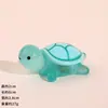 Tortuga Grande que Brilla en la Oscuridad Adorno Creativo de Resina Juguete Lindo de Moda Pequeño Accesorio DIY Celebridad de Internet Caja Sorpresa Bolsa Sorpresa Accesorio