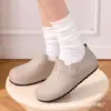 2025 Novo Estilo Japonês Birkenstock Sapatos de Chuva Femininos Slip-on Bico de Feijão Cabeça Grande Sapatos Feios Fofos Retro Preguiçosos Sapatos de Chuva para Exterior