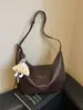 Bolsa feminina de nicho de alta qualidade 2026 nova outono e inverno vintage versátil moda grande capacidade ombro transversal