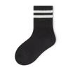 Meias Infantis Estilo Preppy, Meias Estudantis de Algodão Puro para Outono e Inverno para Meninos, Meias de Inverno Respiráveis Anti-Pilling de Meia Panturrilha para Meninas, Meias de Algodão