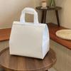 Bolsa de aislamiento desechable al por mayor, bolsa de papel de aluminio para llevar, especial para uso comercial, postre, leche, té, barbacoa, bolsa de mano no tejida