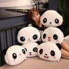 Atacado de fábrica boneco panda gigante tridimensional aquecedor de mãos travesseiro brinquedo de pelúcia curto fofo de dupla finalidade presente para casal