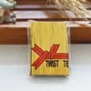100 Piezas/Paquete 8cm Dorado Lazo para Empacar Paleta de Caramelo Lazo de Alambre Dorado Lazo Suave de Alambre Metálico de Colores 10cm