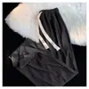 Pantalones largos rectos de ajuste holgado transfronterizos, pantalones atléticos fluidos, pantalones de seda helada, pantalones casuales de pierna ancha finos y modernos para hombre de verano