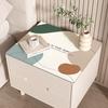 Tapete Protetor para Bancada de Mesa de Cabeceira, Toque de Luxo Leve e de Alta Qualidade, Tapete Capa de Couro à Prova d'Água e de Óleo, Pano de Cobertura à Prova de Poeira para Geladeira e Máquina de Lavar